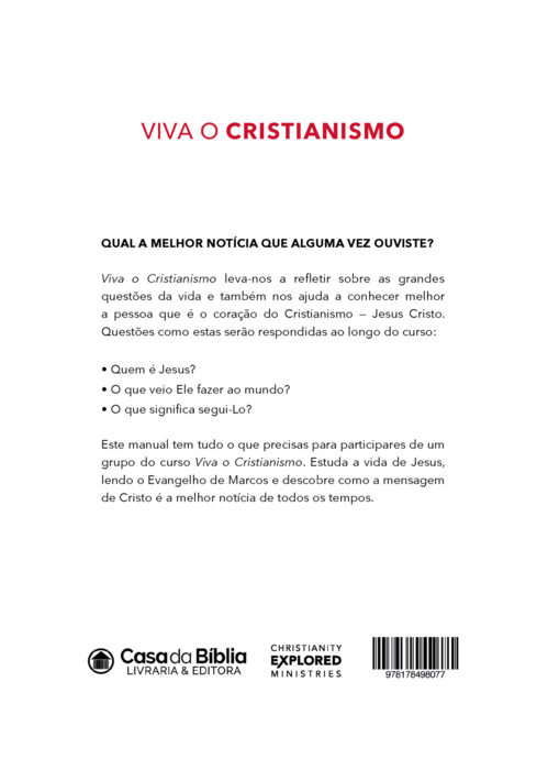 Viva o Cristianismo - Guia de Estudo (Aluno)