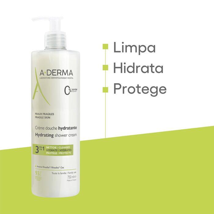 A-Derma Cr Duch Hidr 750 mL