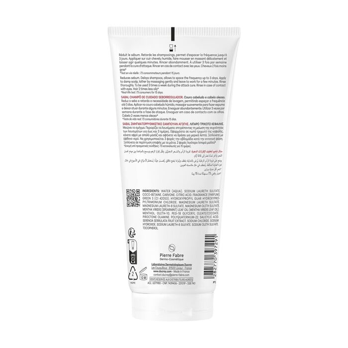 Ducray Sabal Champô Seborregulador 200ml