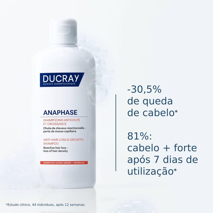 Ducray Anaphase+ Champô Antiqueda e Crescimento 400ml