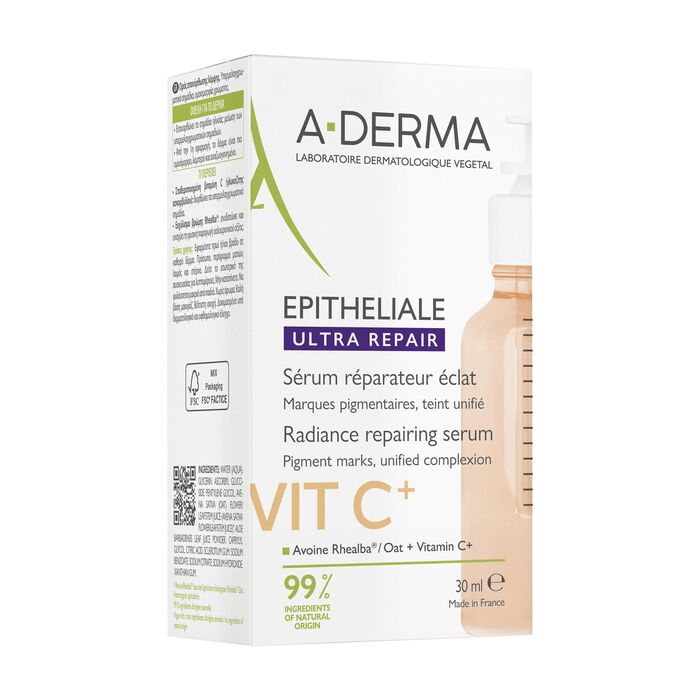 A-Derma Ep AH Serum Rep Lum Vit C 30 mL