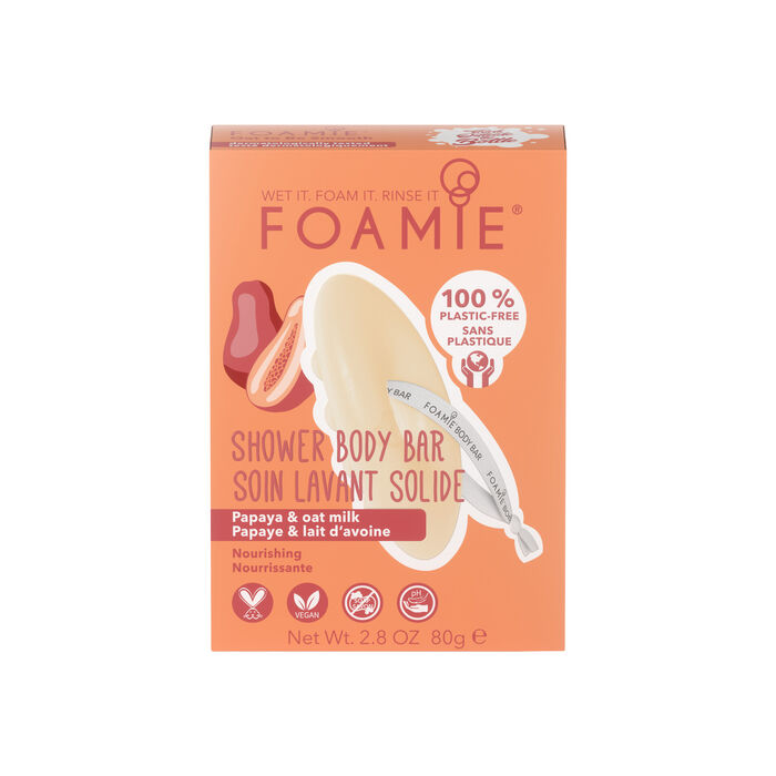 Foamie Gel de Banho Sólido Papaia 80gr