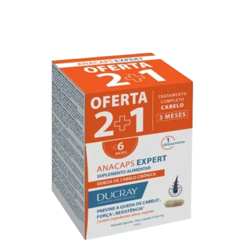 Ducray Anacaps EXPERT 3x30 Cápsulas