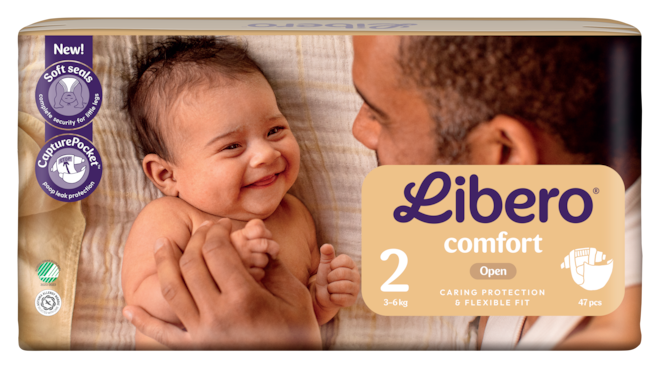 Libero Newborn 2 (3-6kg) 34 unidades