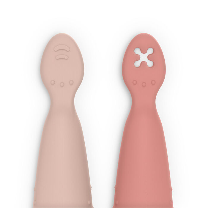 Suavinex Pré Colher Silicone Rosa 2U