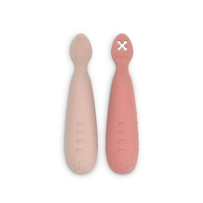 Suavinex Pré Colher Silicone Rosa 2U
