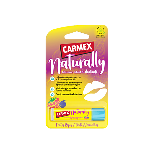Carmex Naturally Frutos Vermelhos Stick