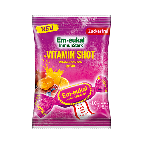 Em-Eukal Vitamin Shot Rebuçados Sem Açúcar 75gr