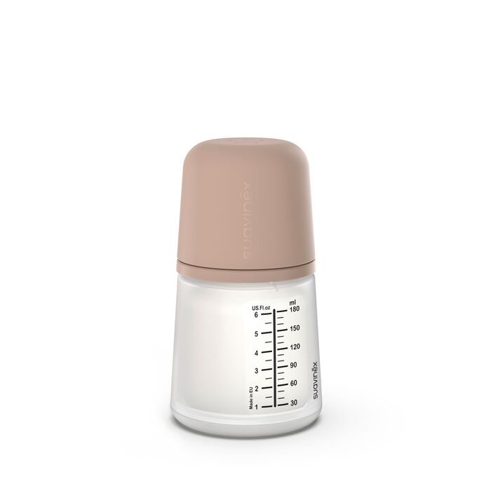 Suavinex Zero Zero Biberão Anticólicas Silicone Fluxo Lento (S) 180 mL Medium