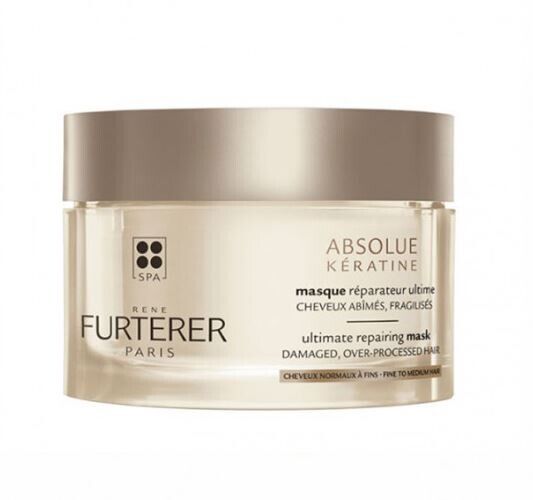 Rene Furterer Absolue Kératine Máscara Reparação Extrema - Cabelos Normais A Finos 200ml