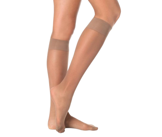 Orthia Ad Meia Joelho Biqueira Fechada 140 Den - Nude T2