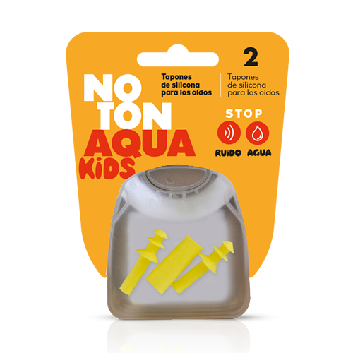 Noton Aqua Kids Tampão Criança Silicone x 2
