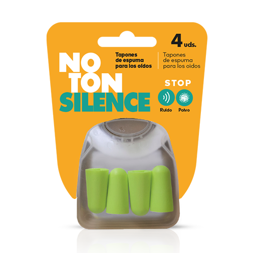 Noton Silence Tampão Espuma PU x 4