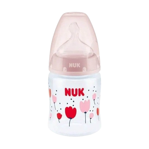 Nuk Biberão First Choice + Pp 150 ml Silicone M 0-6m Rosa