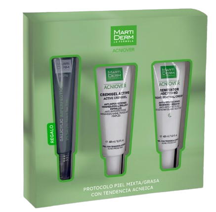Martiderm Pack Acniover + Shot Salicilico