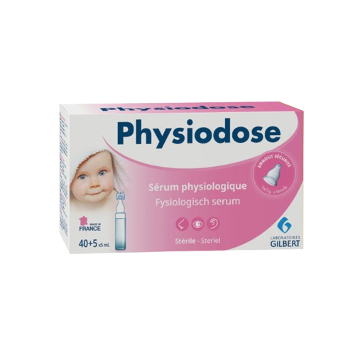 Physiodose Soro Fisiológico Infantil 40x5ml