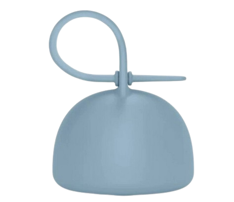 Suavinex Porta Chupetas Silicone +0M - Azul