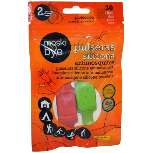 Pulseiras Repelentes Anti-Mosquitos x2