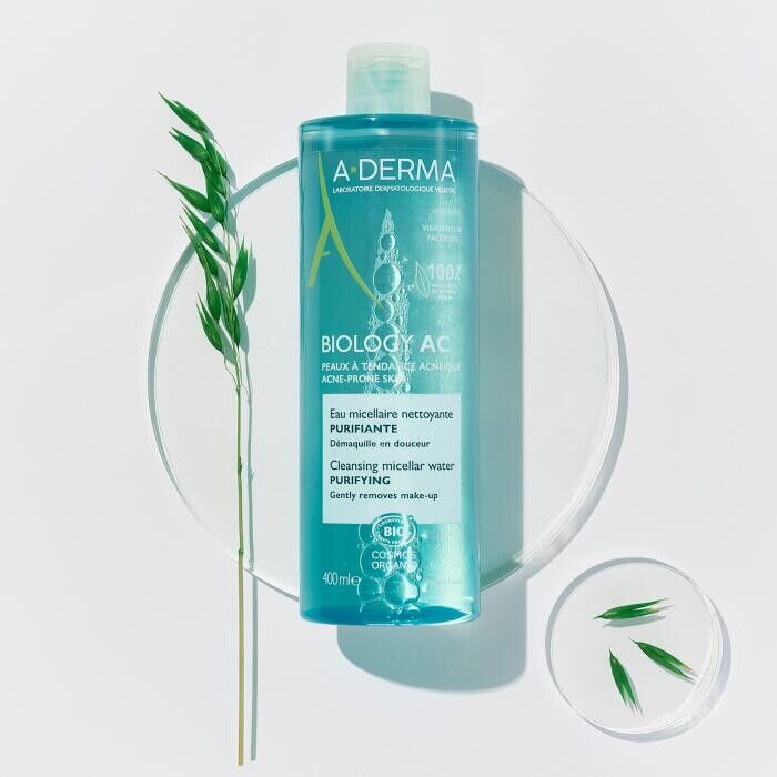 A-Derma Biology AC Água Micelar Purificante 400ml