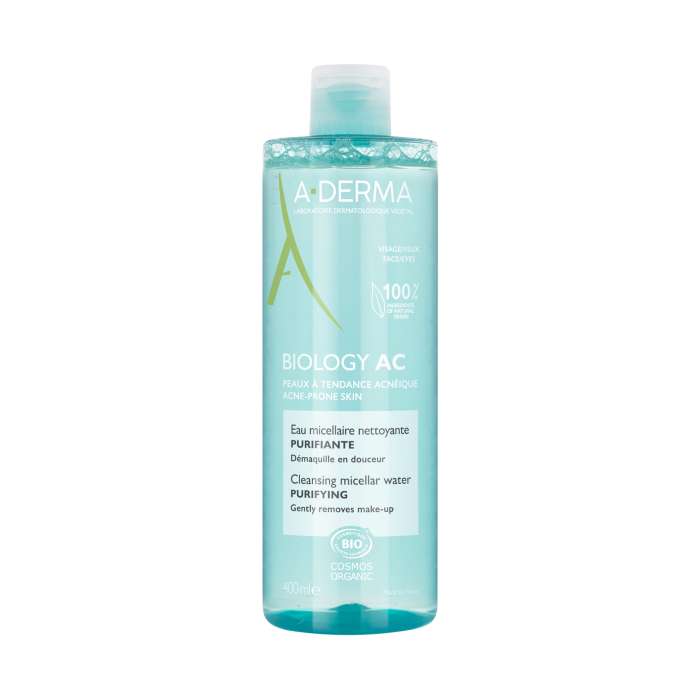 A-Derma Biology AC Água Micelar Purificante 400ml