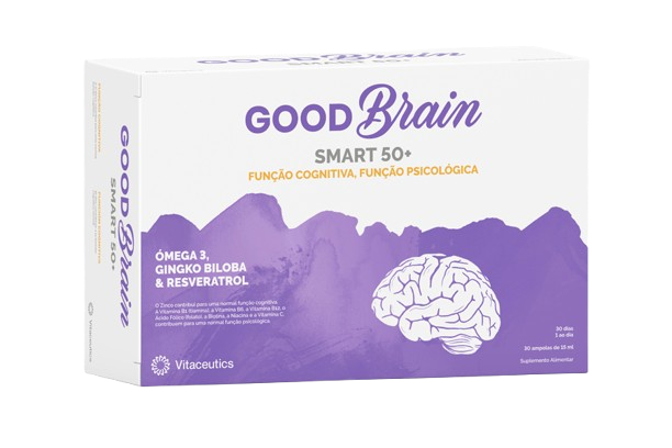 Good Brain Smart 50+ 30 Ampolas