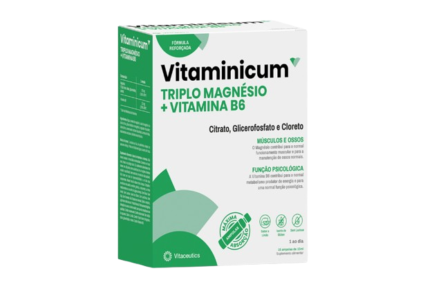 Vitaminicum Tripl Mag+VitB6 Amp 15MlX15
