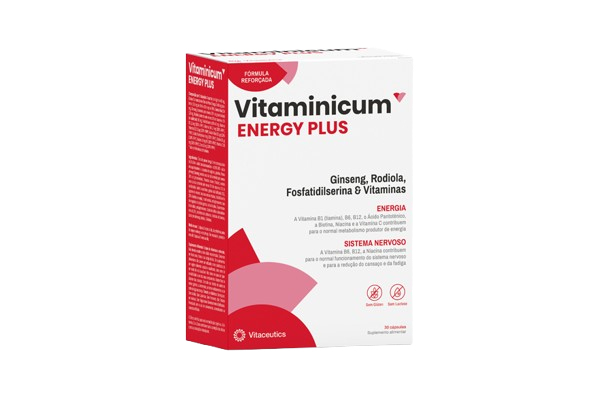 Vitaminicum Energy Plus 30 Cápsulas
