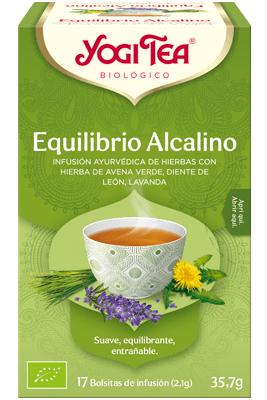 Yogi Tea Bio Equilíbrio Alcalino  17 saquetas 