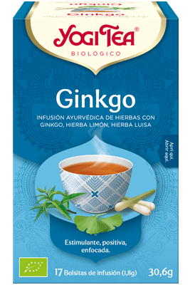 Yogi Tea Bio Ginkgo 17 saquetas 