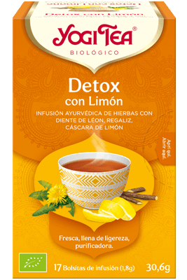 Yogi Tea Bio Detox Limão 17 saquetas