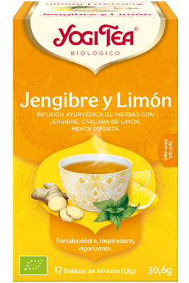 Yogi Tea Bio Gengibre Limão  17 saquetas