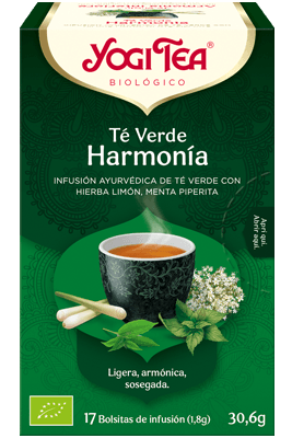 Yogi Tea Bio Chá Verde Harmonia  17 saquetas