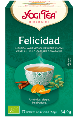 Yogi Tea Bio Felicidade  17 saquetas 