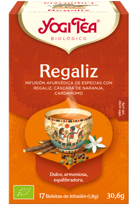 Yogi Tea Bio Alcaçuz 17 saquetas