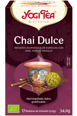 Yogi Tea Bio Chai Doce 17 saquetas