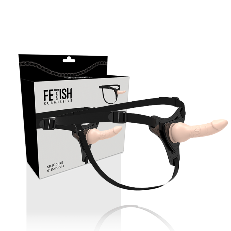 FETISH SUBMISSIVE HARNESS - SILICONE CARNE REALISTA 16CM