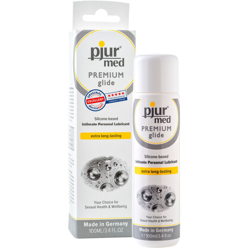 PJUR - LUBRIFICANTE DE SILICONE PREMIUM MED 100 ML