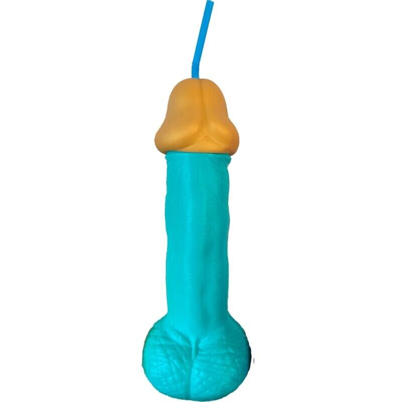 DIABLO PICANTE - COPO PLSTICO AZUL PARA PÊNIS