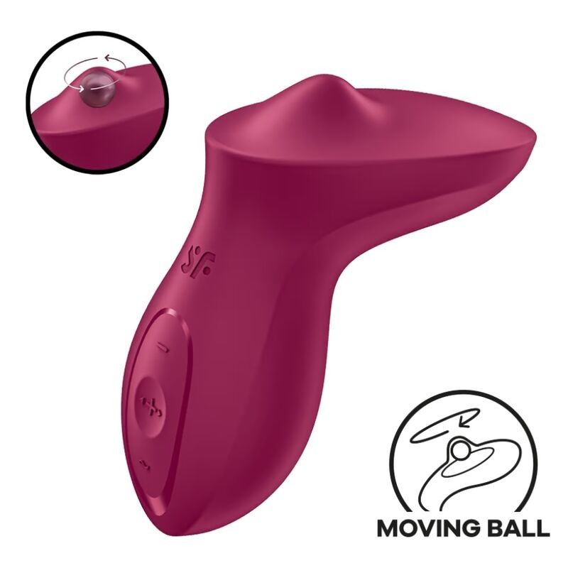 SATISFYER - VIBRADOR EXCITERRR LAY-ON CLITÓRIS FÚCSIA