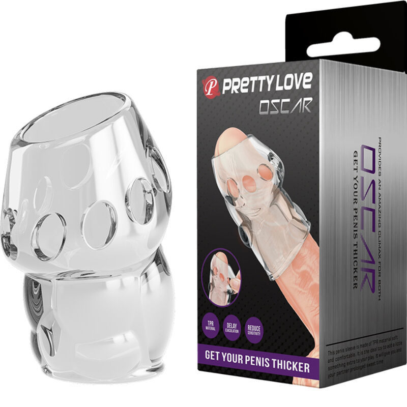PRETTY LOVE - OSCAR ESPESSANTE DE PÊNIS TRANSPARENTE