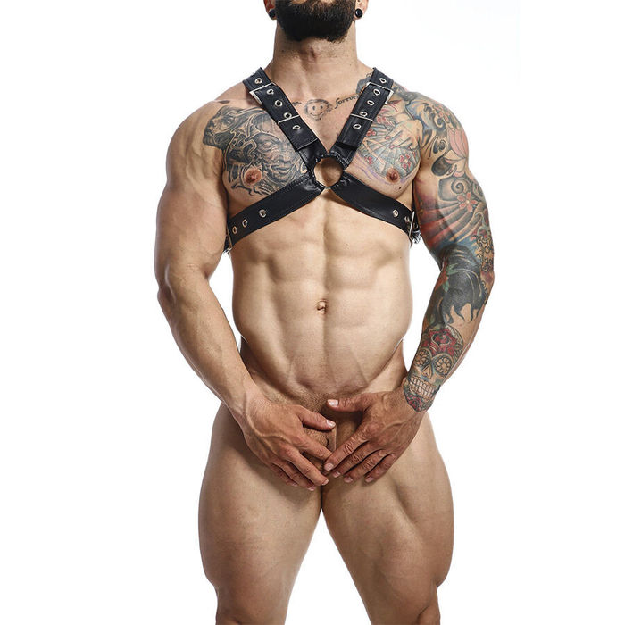 MOB - DNGEON BLACK CHAIN HARNESS TAMANHO ÚNICO X
