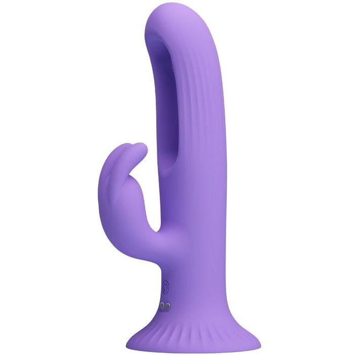 PRETTY LOVE - VIBRADOR DE COELHO KILLMOULIS 12 MODOS DE VIBRAÇÃO ROXO