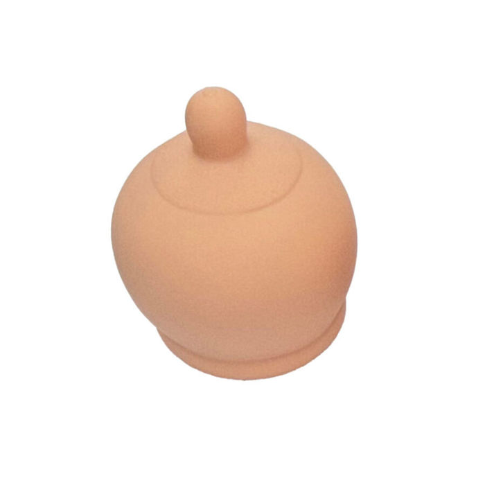 DIABLO PICANTE - BRINQUEDO ANTI-STRESS EM FORMATO DE SEIOS COR DE CARNE