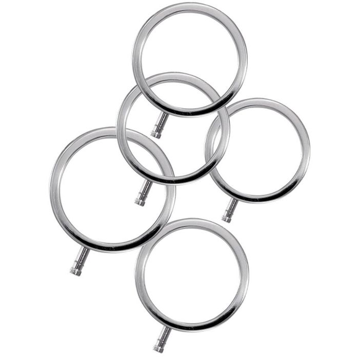 ELECTRASTIM - ANÉIS DE METAL ELECTRARINGS PACOTE COM 5