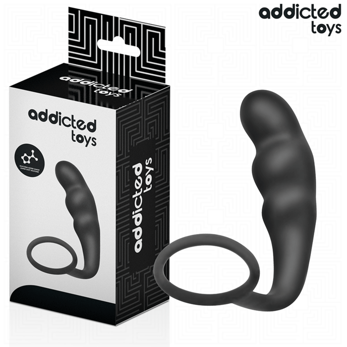 ADDICTED TOYS - PLUG ANAL COM ANEL MODELO 4