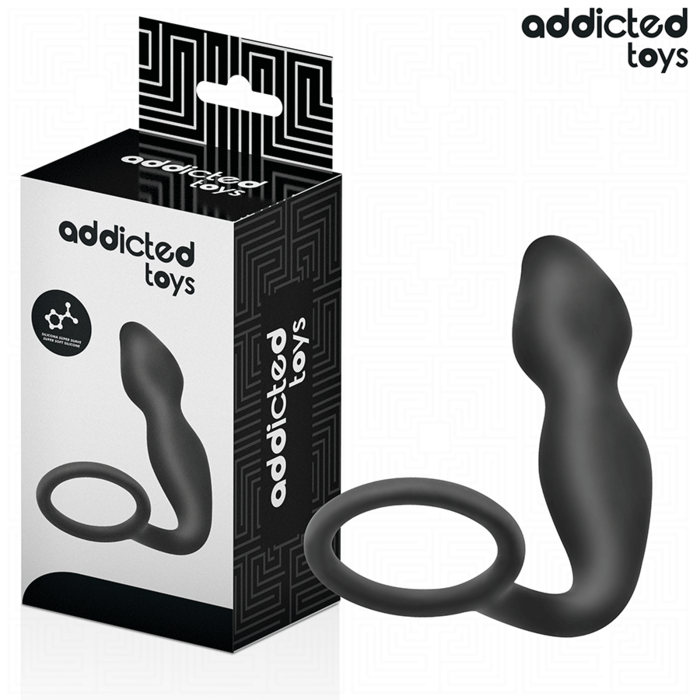 ADDICTED TOYS - PLUG ANAL COM ANEL MODELO 2