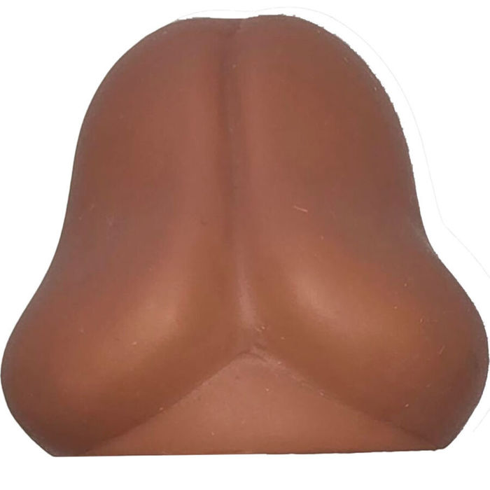 DIABLO PICANTE - PÊNIS ANTI-STRESS COR MARROM