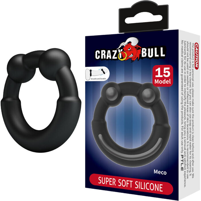 CRAZY BULL - ANEL DE SILICONE MECO MODELO 15
