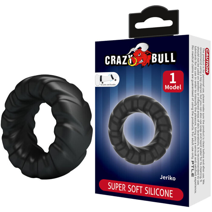 CRAZY BULL - ANEL DE SILICONE JERIKO MODELO 1