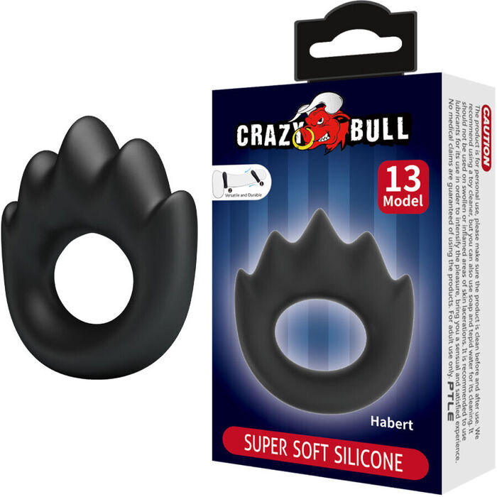 CRAZY BULL - ANEL DE SILICONE HABERT MODELO 13